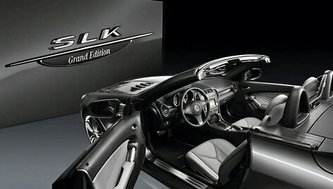 &bdquo;Mercedes-Benz SLK Grand Edition&ldquo; &ndash; norintiems i&scaron;siskirti