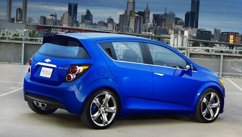 &bdquo;Chevrolet Aveo RS&ldquo; koncepcija &ndash; žadintuvas segmentui