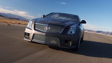 &bdquo;Cadillac CTS-V&ldquo; kupė &ndash; į kovą su &bdquo;vokiečiais&ldquo;