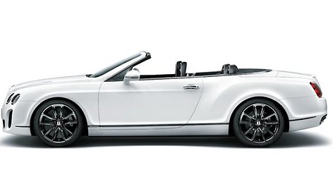 Atskleistas „Bentley Continental Supersports Convertible“