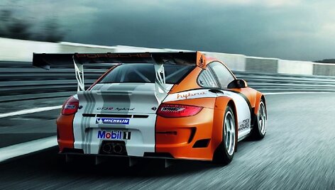 &bdquo;Porsche 911 GT3 R Hybrid&ldquo; &ndash; hibridinis lenktynininkas