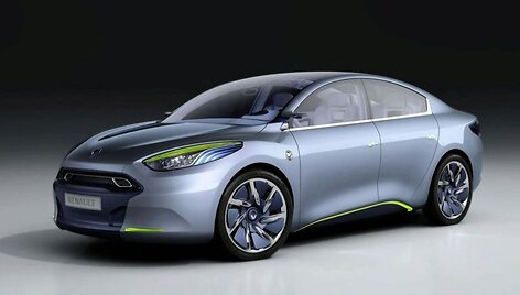 &bdquo;Renault Fluence Z.E. Concept&ldquo; &ndash; i&scaron; parodos į gamyklą