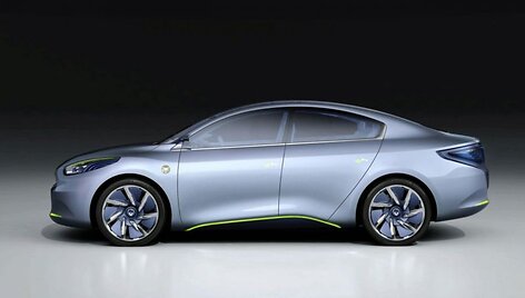 &bdquo;Renault Fluence Z.E. Concept&ldquo; &ndash; i&scaron; parodos į gamyklą