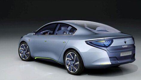 &bdquo;Renault Fluence Z.E. Concept&ldquo; &ndash; i&scaron; parodos į gamyklą