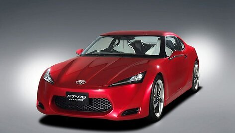 &bdquo;Toyota FT-86&ldquo; koncepcija turės &bdquo;Subaru&ldquo; variklį
