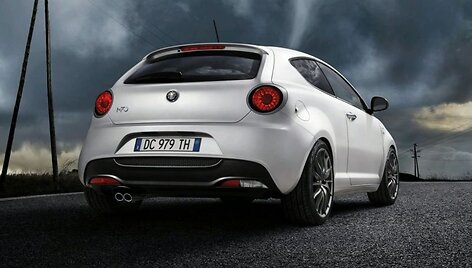 &bdquo;Alfa Romeo MiTo Quadrifoglio Verde&ldquo; &ndash; galingiausia versija