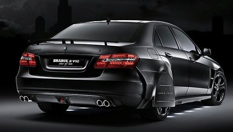 &bdquo;Brabus E V12&ldquo; &ndash; ar patobulinimų būna per daug?