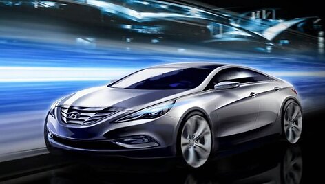 Naujasis &bdquo;Hyundai Sonata&ldquo; &ndash; nutekėjusios nuotraukos žada staigmeną