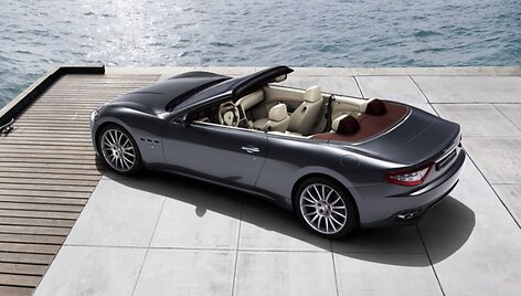 &bdquo;Maserati GranCabrio&ldquo; - santūrus ir rafinuotas
