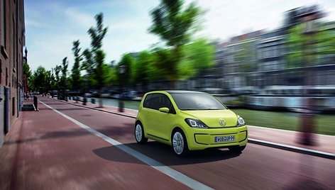 „Volkswagen E-Up!“ koncepcija – kol kas tik parodos stende