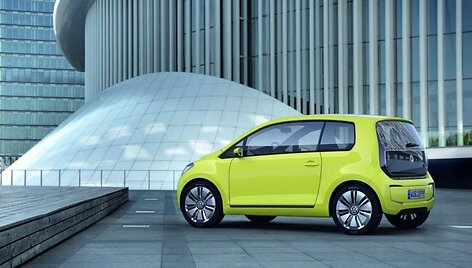 &bdquo;Volkswagen E-Up!&ldquo; koncepcija &ndash; kol kas tik parodos stende