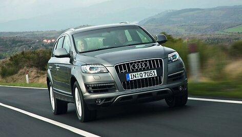 Atnaujintas &bdquo;Audi Q7&rdquo; bus stilingesnis ir ekonomi&scaron;kesnis