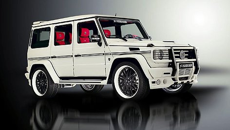 „Hamann Typhoon“ – patobulintas „Mercedes G55 AMG“