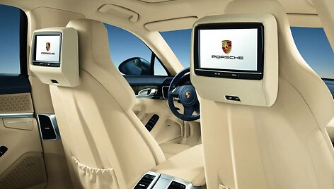 Paskelbtos &bdquo;Porsche Panamera&ldquo; interjero nuotraukos