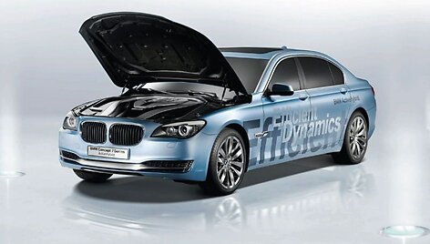 BMW gamins 7 ir X6 serijos hibridus
