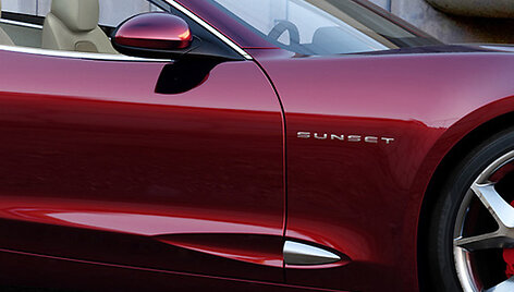 Detroite &ndash; &bdquo;Fisker Sunset&ldquo; koncepcija