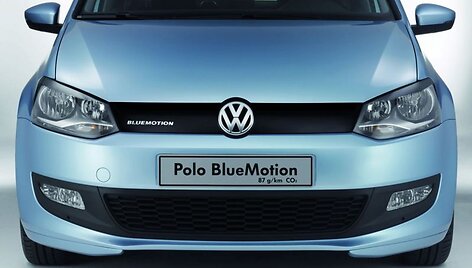 Ženeva 2009: &bdquo;Volkswagen Polo BlueMotion&ldquo; koncepcija tausos aplinką