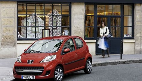 Atnaujintas &bdquo;Peugeot 107&ldquo;