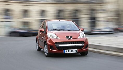 Atnaujintas &bdquo;Peugeot 107&ldquo;