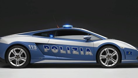 Italijos policija vairuos „Lamborghini Gallardo LP560-4”