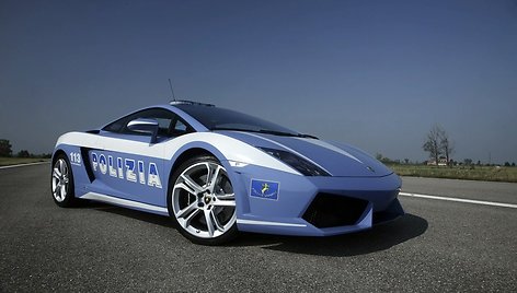 Italijos policija vairuos „Lamborghini Gallardo LP560-4”