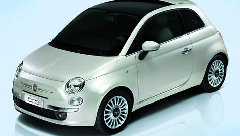 Ruo&scaron;iama didesnė &bdquo;Fiat 500&ldquo; versija