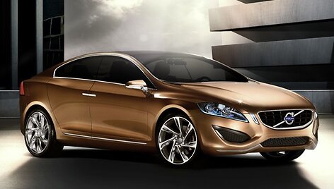 &bdquo;Volvo S60&ldquo; koncepcija &ndash; pasaulinio debiuto belaukiant