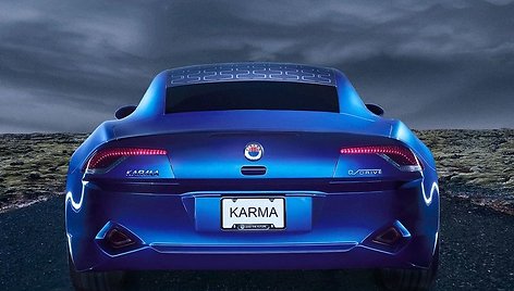 „Fisker Karma" viduje – „General Motors" variklis