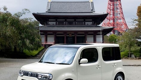 Naujasis &bdquo;Nissan Cube&ldquo; pasiruo&scaron;ęs konkurencijai