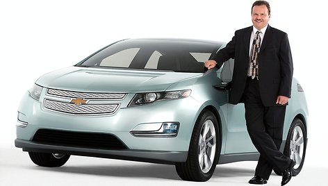 „Chevrolet Volt" - pakraunamas iš elektros lizdo