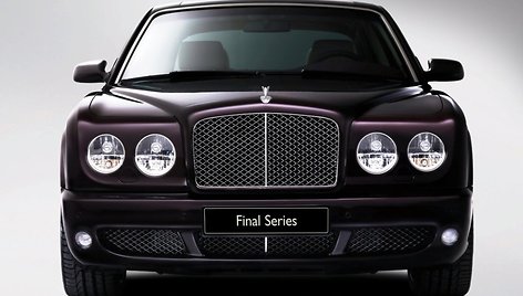 „Bentley Arnage Final Series“ – gražus atsisveikinimas