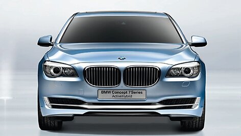 Nauja &bdquo;BMW 7 ActiveHybrid&ldquo; koncepcija tausos aplinką