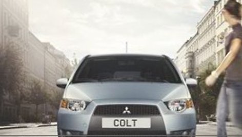 Atnaujintas „Mitsubishi Colt“ – paslaptis atskleista