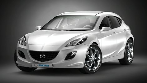 Kaip atrodys naujoji „Mazda3“?