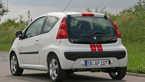 &bdquo;Peugeot 107 Street Racing&ldquo; &ndash; stilingas mažylis