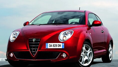 &bdquo;Alfa Romeo Mi.To&ldquo; stoja į kovą prie&scaron; &bdquo;Mini&ldquo;