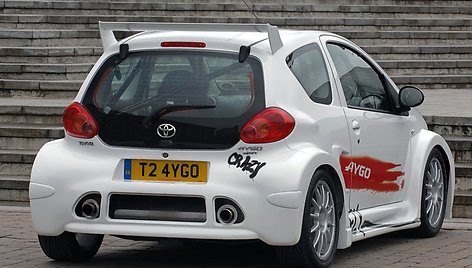 „Toyota Aygo Crazy“ – tikrai pakvaišęs