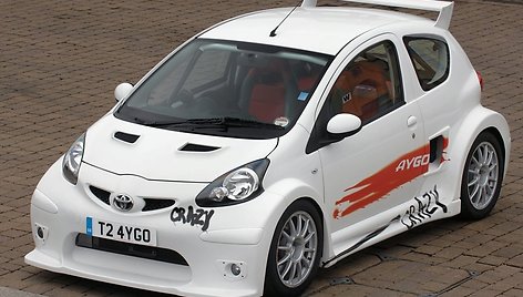 „Toyota Aygo Crazy“ – tikrai pakvaišęs