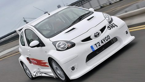 „Toyota Aygo Crazy“ – tikrai pakvaišęs