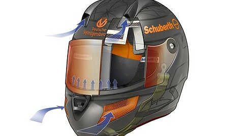 M. Schumacheris padeda kurti motociklininko &scaron;almą