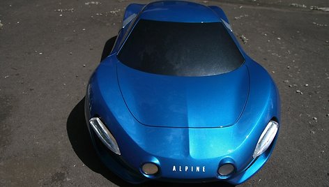 „Renault Alpine” – kaip galėtų atrodyti prancūziški automobiliai