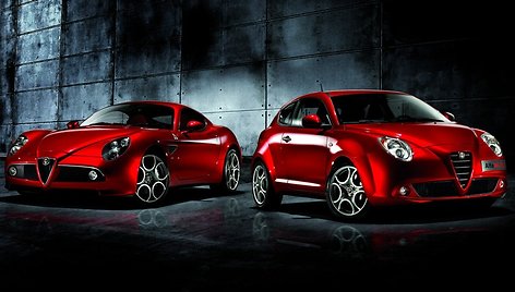 „Alfa Romeo Mi.To“ - gražuolis „Mini“ varžovas