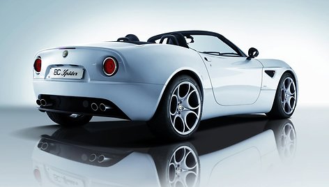 Ženeva 2008: „Alfa Romeo 8C Spider“ įsigyti galės tik 500 pirkėjų