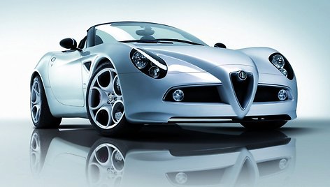 Ženeva 2008: „Alfa Romeo 8C Spider“ įsigyti galės tik 500 pirkėjų