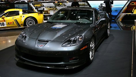 Ženeva 2008: „Chevrolet Corvette ZR1“ atvyko į Europą