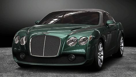 Bendras „Zagato“ ir „Bentley“ kūrinys – „Continental GT Speed“