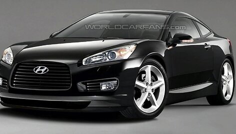 Internete &ndash; &bdquo;Hyundai i35 Coupe&ldquo; nuotrauka
