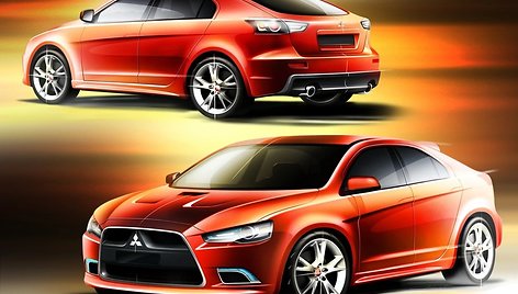 „Mitsubishi“ pristatys „Lancer“ hečbeką