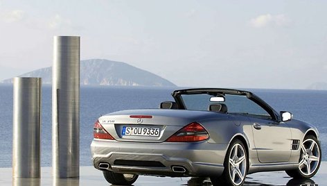 Naujasis „Mercedes-Benz SL“ turėtų pasirodyti 2009 metais