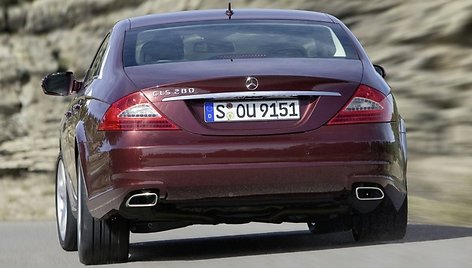 „Mercedes“ atnaujino CLS modelį